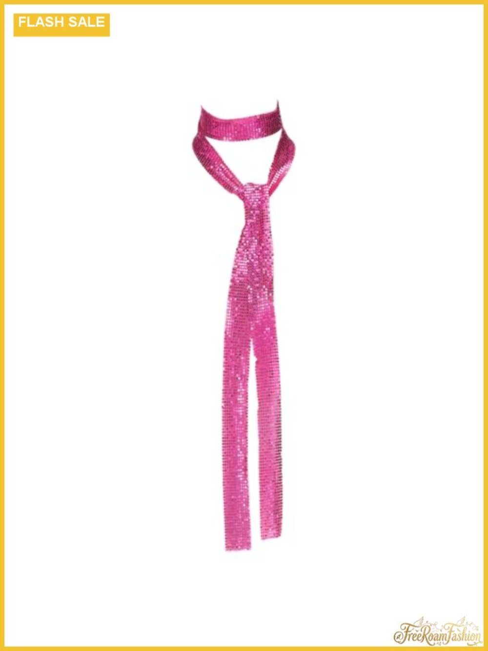 Sequins Scarf Shiny Long Skinny Scarf for Women